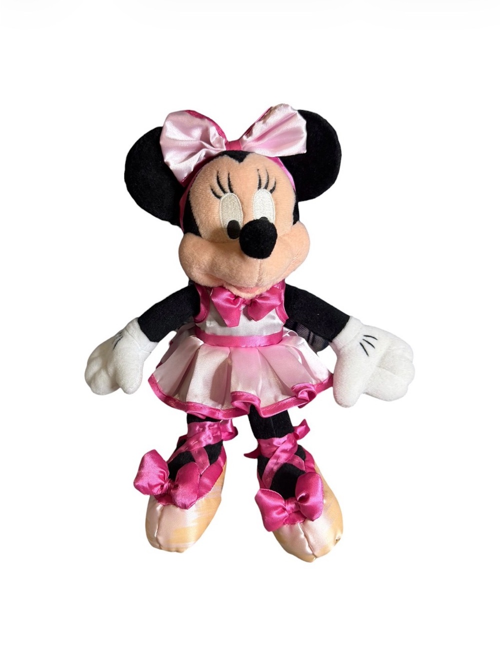 Disneyland Resort 12” Minnie Mouse Bean Bag Plush in Pink Ballet Costume